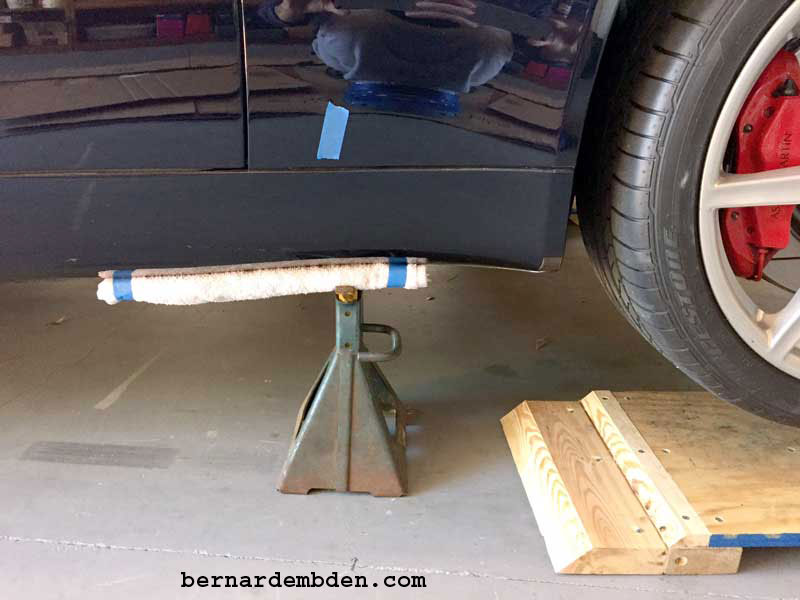Putting Car On Jack Stands